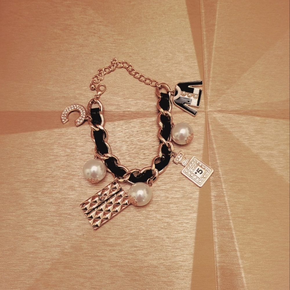 Designer Inspired Charm Bracelet